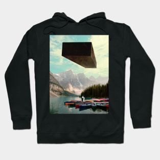 Object In The Sky - Surreal/Collage Art Hoodie